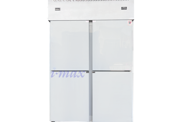 Stainless Steel 4 Door Upright Freezer