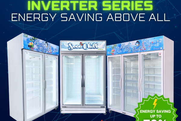 Inverter Chiller Fridge - Energy Saving up to 79%