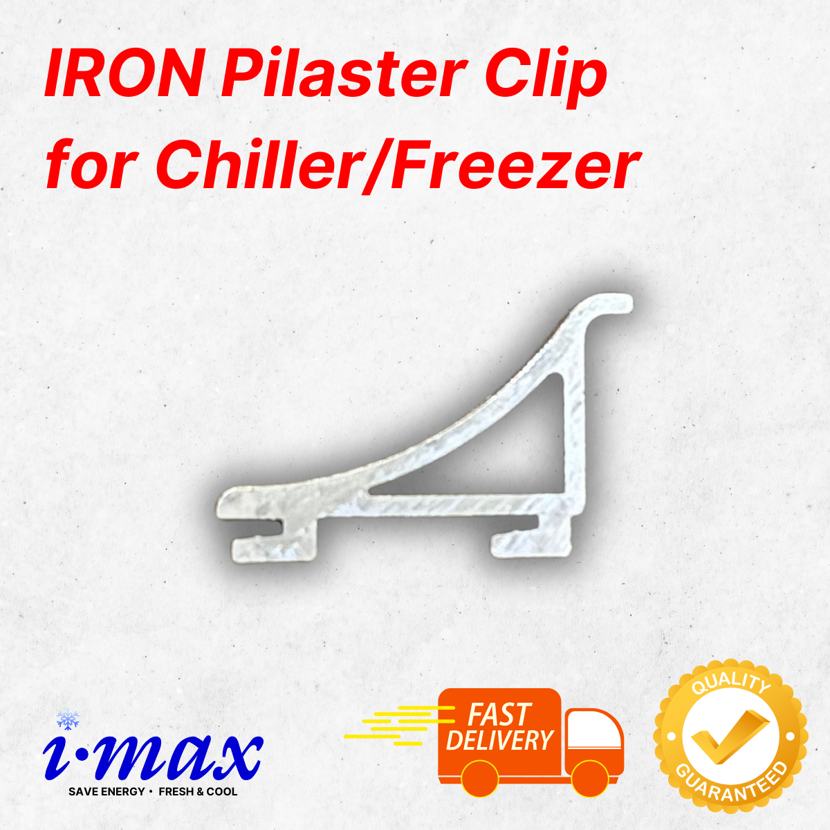 thumbnail image 2 of 4 X Shelf Supports Pilaster Clips With Tabs – For Fridge Freezer Cooler Shelves, CPUK PC01, Made In UK 2 of 4