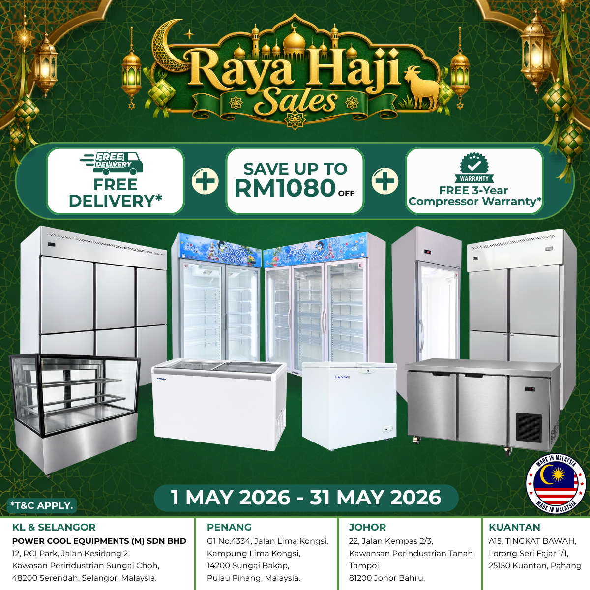 RAYA HAJI SALES